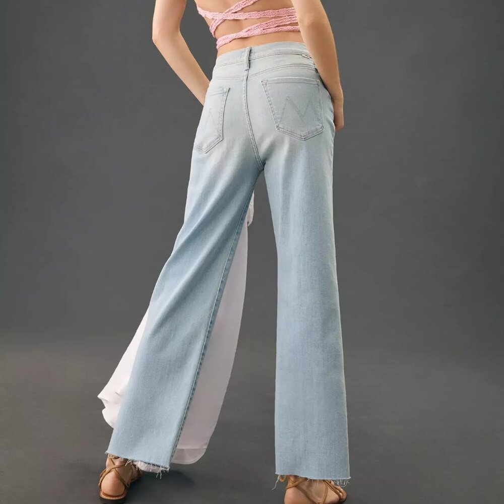 MOTHER The Rambler Zip Ankle Fray Jeans